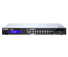 QNAP QNAP QGD-1600P Managed Gigabit Ethernet (10/100/1000) Power over Ethernet (PoE) 1U Zwart, Grijs