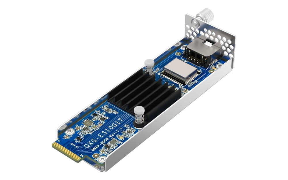 QNAP QNAP QXG-ES10G1T E1.S LAN Module netwerk transceiver module 10000 Mbit/s RJ-45