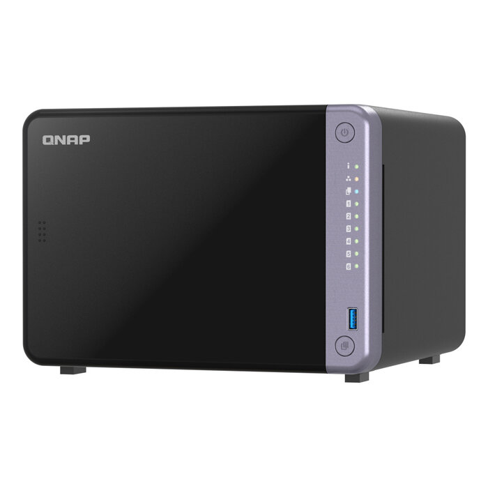 QNAP QNAP TS-632X NAS Tower Alpine Alpine AL-524 4 GB DDR4 QNAP QTS Zwart