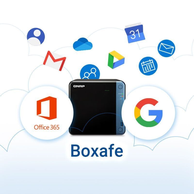 QNAP QNAP LS-BOXAFE-GOOGLE-100USER-1Y PC-hulpprogramma 100 licentie(s) Back-up / Herstel 1 jaar