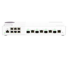 QNAP QNAP QSW-M2106-4C netwerk-switch Managed L2 2.5G Ethernet (100/1000/2500) Wit