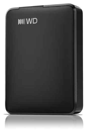 Western Digital Western Digital Elements Portable (USB-C) externe harde schijf 1 TB 2.5" USB Type-C 3.2 Gen 1 (3.1 Gen 1) Zwart