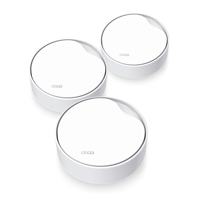 TP-Link TP-Link DECO X50-PoE(3-PACK) Dual-band (2.4 GHz / 5 GHz) Wi-Fi 6 (802.11ax) Wit 2 Intern