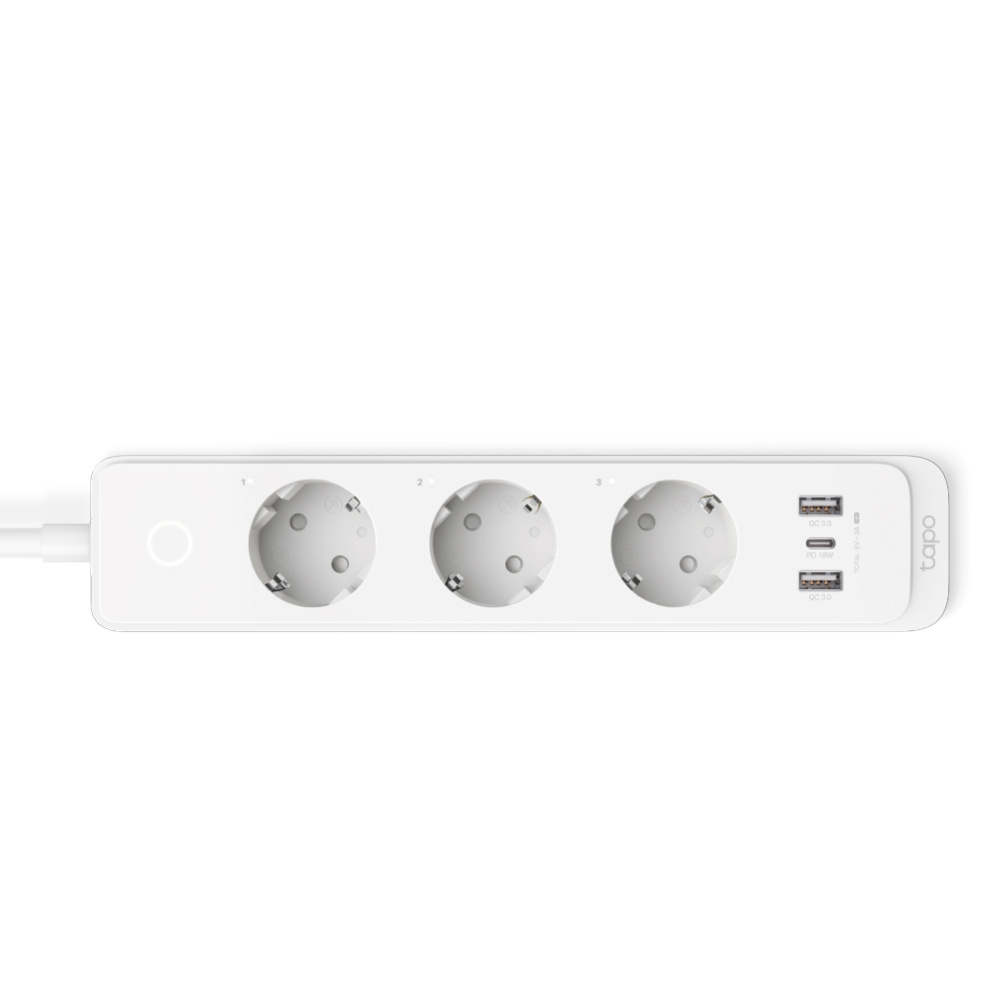 TP-Link TP-Link Tapo P300 3 AC-uitgang(en) Type F (CEE 7/4) 1,5 m 3 2300 W Wit