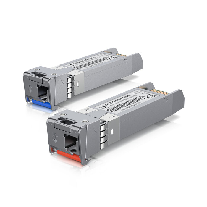 Ubiquiti Ubiquiti UACC-OM-SM-10G-S-2 netwerk transceiver module Vezel-optiek 10000 Mbit/s
