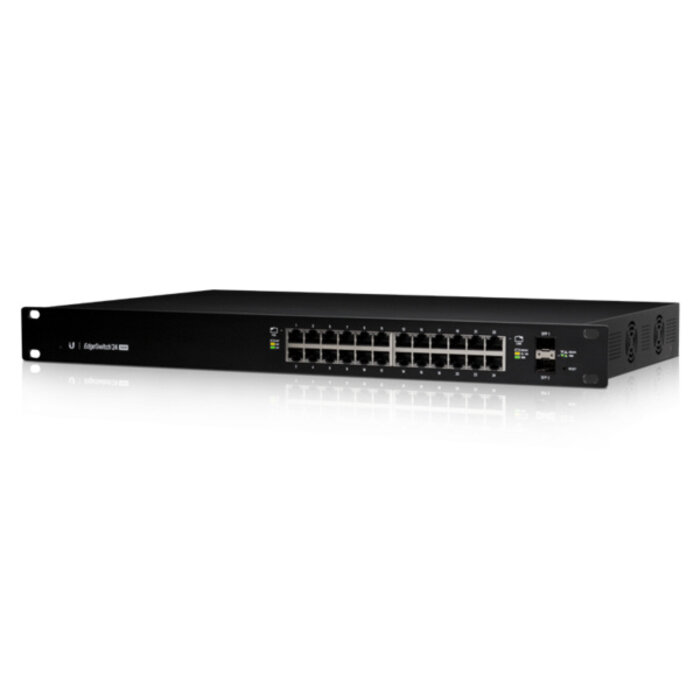 Ubiquiti Ubiquiti EdgeSwitch 24 250W Managed L2/L3 Gigabit Ethernet (10/100/1000) Power over Ethernet (PoE) 1U Zwart