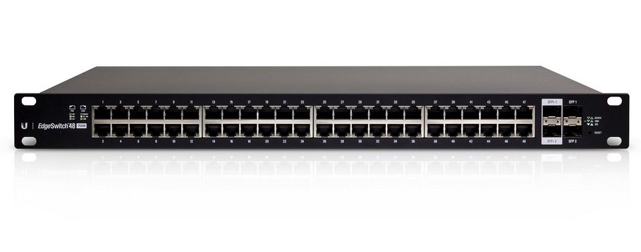 Ubiquiti Ubiquiti ES-48-500W netwerk-switch Managed L2/L3 Gigabit Ethernet (10/100/1000) Power over Ethernet (PoE) 1U Zwart