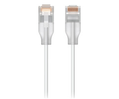 Ubiquiti Ubiquiti UACC-Cable-Patch-EL-15M-W netwerkkabel Doorschijnend, Wit Cat6