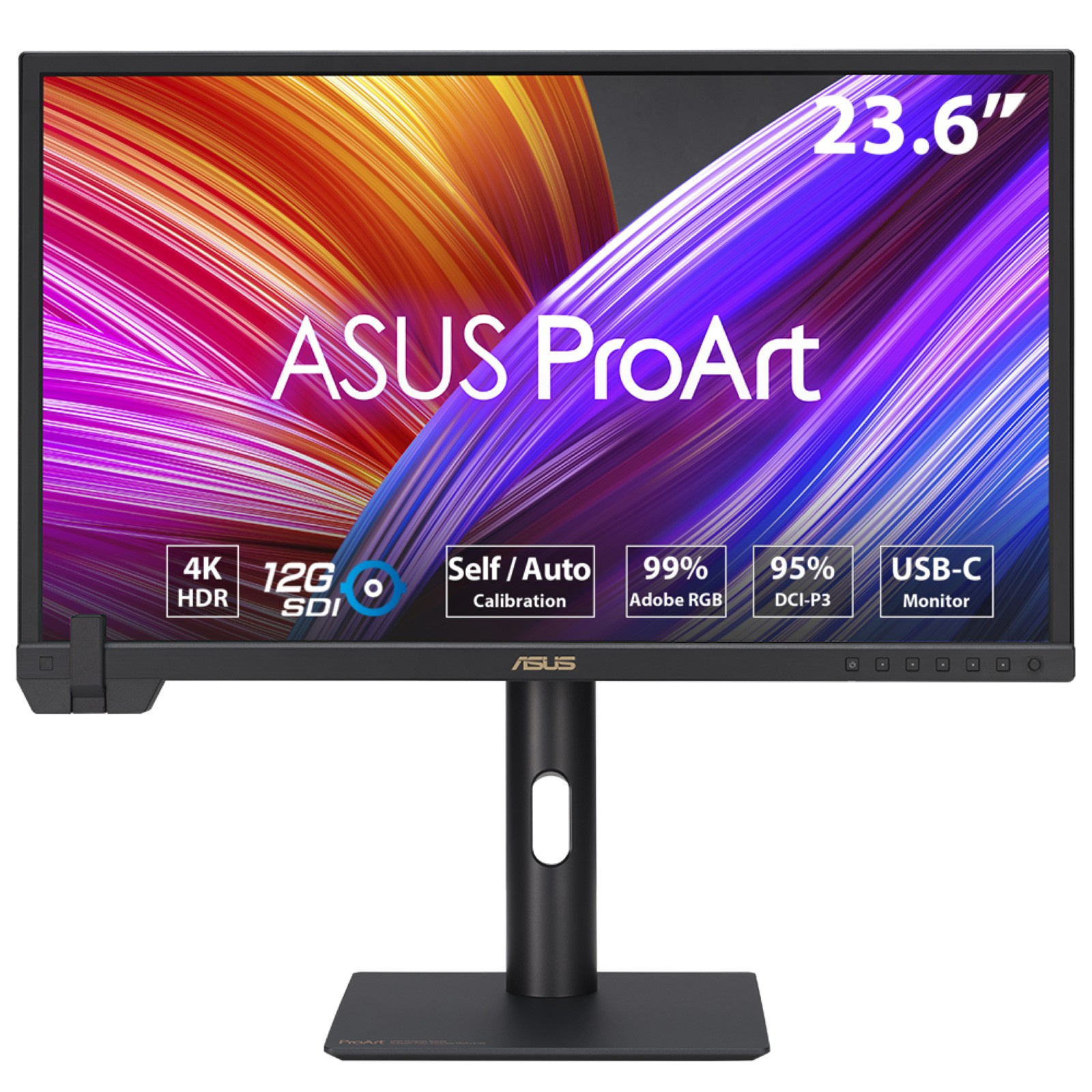 Asus ASUS ProArt PA24US computer monitor 59,9 cm (23.6") 3840 x 2160 Pixels 4K Ultra HD LCD Zwart