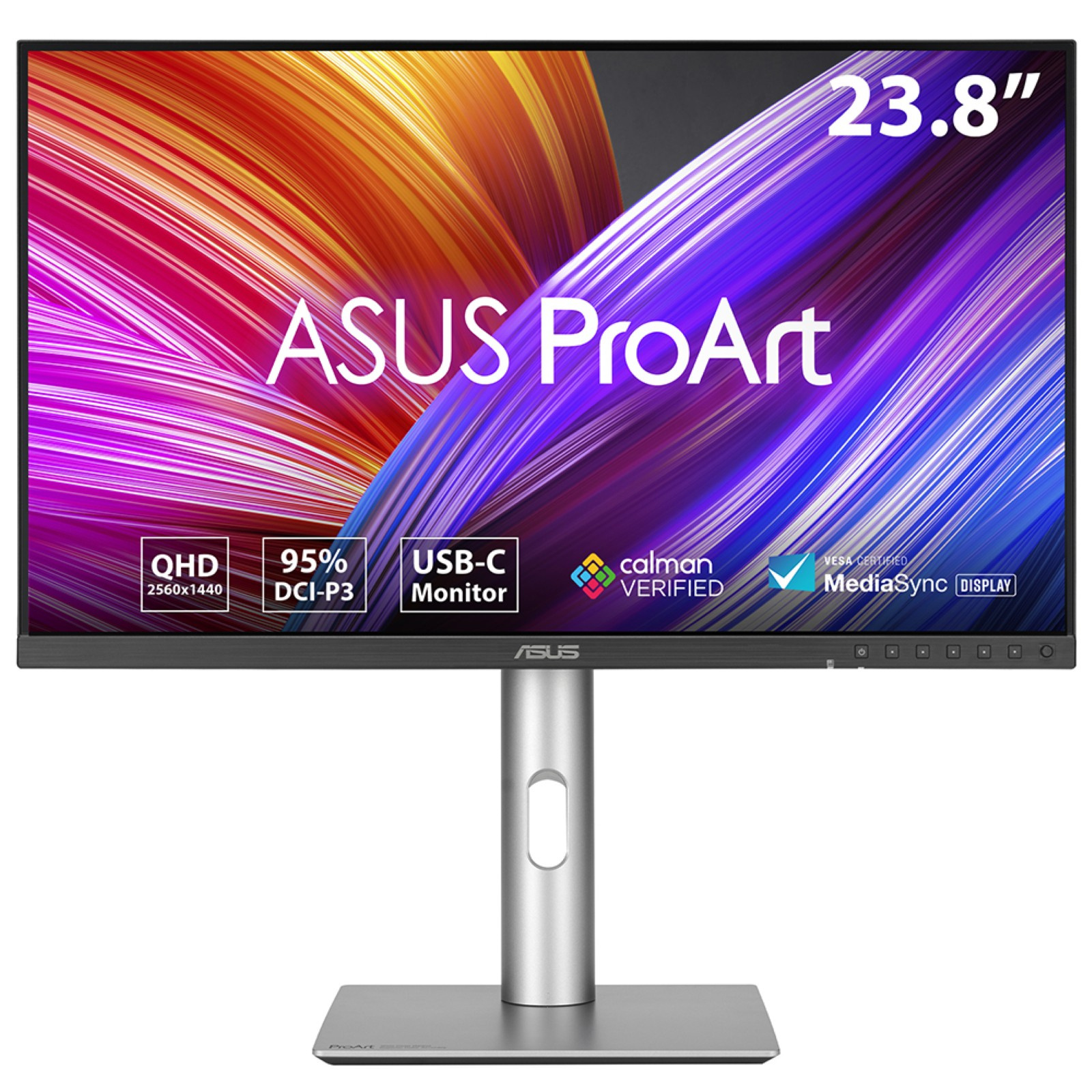 Asus ASUS ProArt Display PA24ACRV computer monitor 60,5 cm (23.8") 2560 x 1440 Pixels Quad HD LCD Zwart