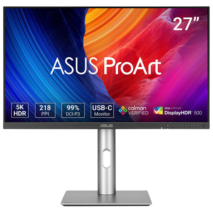 Asus ASUS ProArt PA27JCV computer monitor 68,6 cm (27") 5120 x 2880 Pixels 5K Ultra HD LCD Zwart