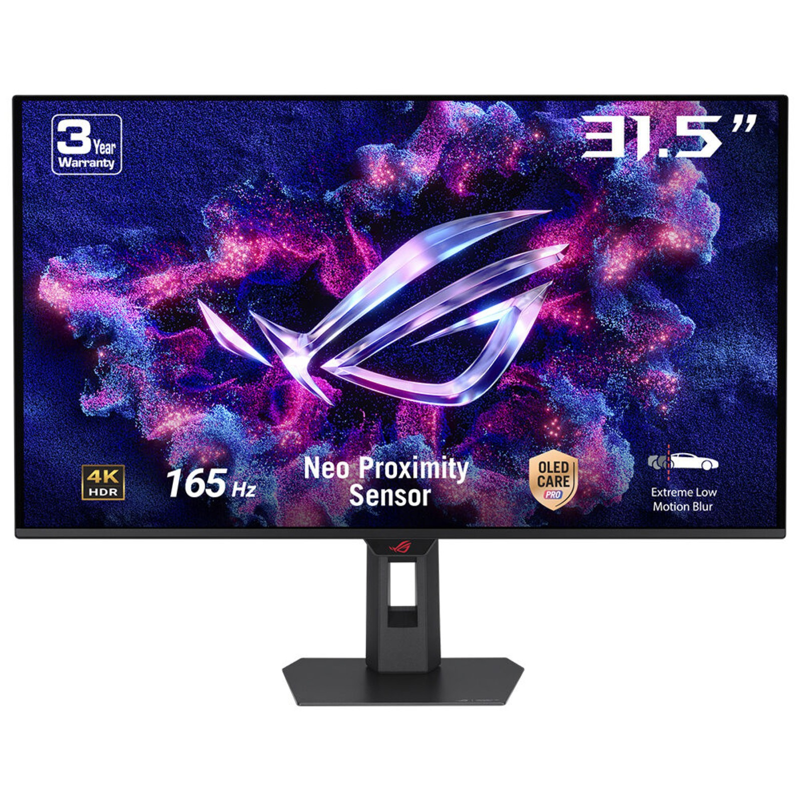 Asus ASUS ROG Strix OLED XG32UCDS computer monitor 80 cm (31.5") 3840 x 2160 Pixels 4K Ultra HD QD-OLED Zwart