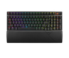 Asus ASUS ROG Strix Scope II 96 Wireless toetsenbord Gamen USB + RF Wireless + Bluetooth AZERTY Frans Zwart