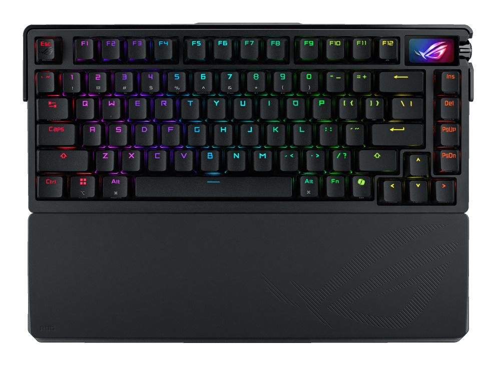 Asus ASUS ROG Azoth Extreme toetsenbord Gamen USB + RF Wireless + Bluetooth QWERTZ Frans Zwart