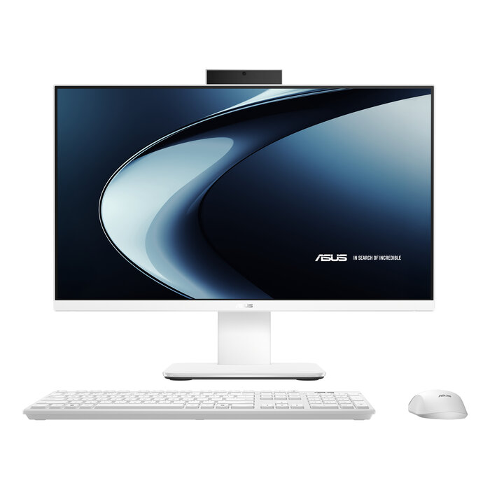 Asus ASUS V400 AiO V440VAK-WPC331W Intel Core 3 100U 60,5 cm (23.8") 1920 x 1080 Pixels Alles-in-één-pc 8 GB DDR5-SDRAM 512 GB SSD Windows 11 Home Wi-Fi 6 (802.11ax) Wit