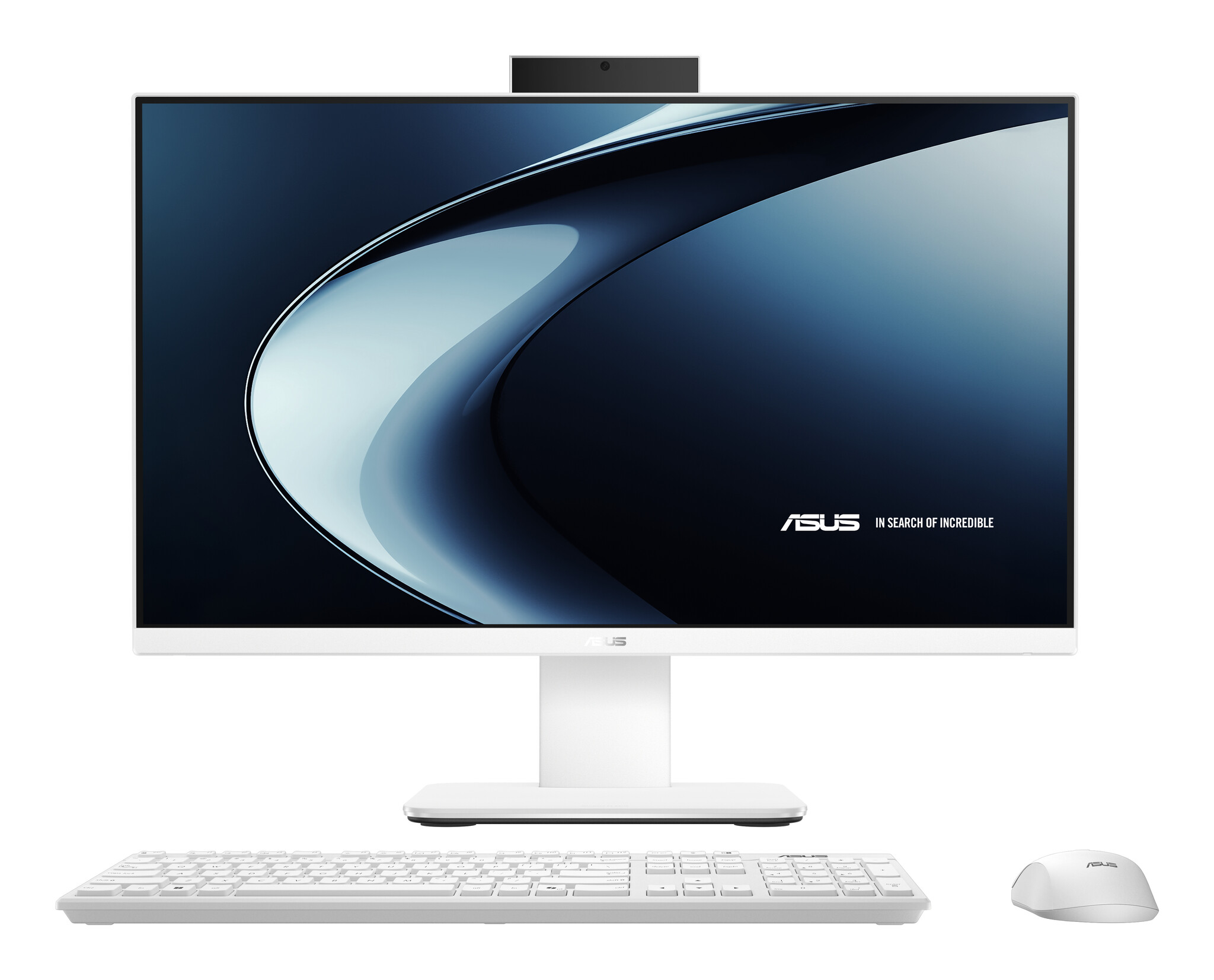 Asus ASUS V400 AiO V440VAK-WPC331W Intel Core 3 100U 60,5 cm (23.8") 1920 x 1080 Pixels Alles-in-één-pc 8 GB DDR5-SDRAM 512 GB SSD Windows 11 Home Wi-Fi 6 (802.11ax) Wit