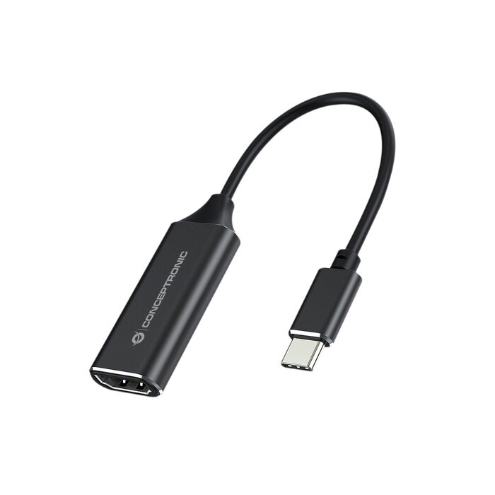 Conceptronic Conceptronic ABBY03B video kabel adapter HDMI Type A (Standaard) USB Type-C Zwart