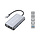 Conceptronic DONN21G laptop dock & poortreplicator Bedraad USB 3.2 Gen 1 (3.1 Gen 1) Type-C Grijs