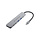 Conceptronic DONN33G laptop dock & poortreplicator Bedraad USB 3.2 Gen 1 (3.1 Gen 1) Type-C Zilver