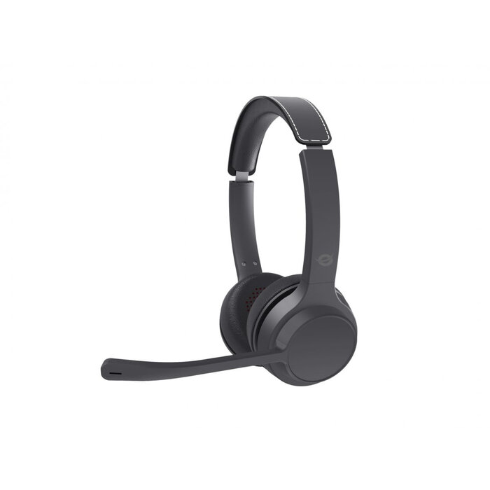 Conceptronic Conceptronic POLONA04B hoofdtelefoon/headset Bedraad en draadloos Hoofdband Oproepen/muziek USB Type-C Bluetooth Zwart
