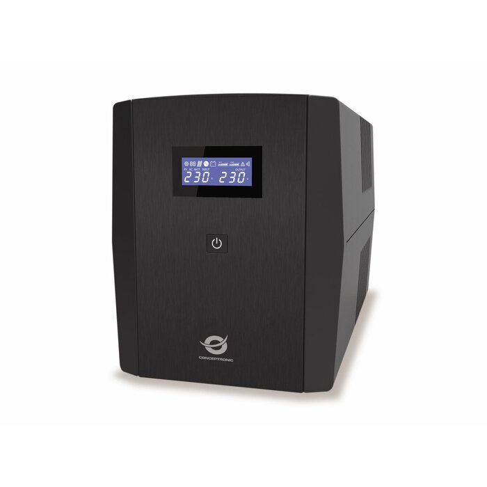 Conceptronic Conceptronic ZEUS08E UPS Line-interactive 1,5 kVA 900 W 6 AC-uitgang(en)