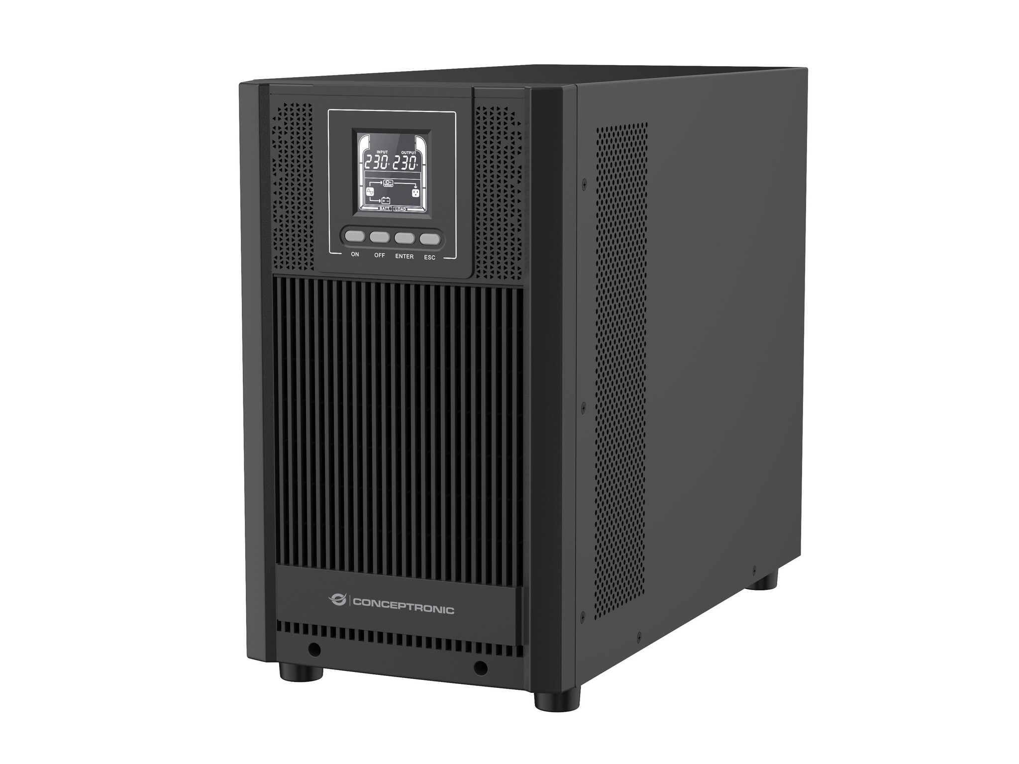 Conceptronic Conceptronic ZEUS52ES3K UPS Dubbele conversie (online) 3 kVA 2700 W 4 AC-uitgang(en)