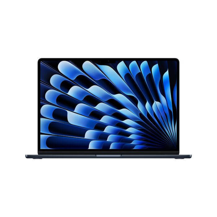 Apple Apple MacBook Air Apple M M5 Laptop 38,9 cm (15.3") 16 GB 1 TB SSD Wi-Fi 7 (802.11be) macOS Tahoe Marineblauw