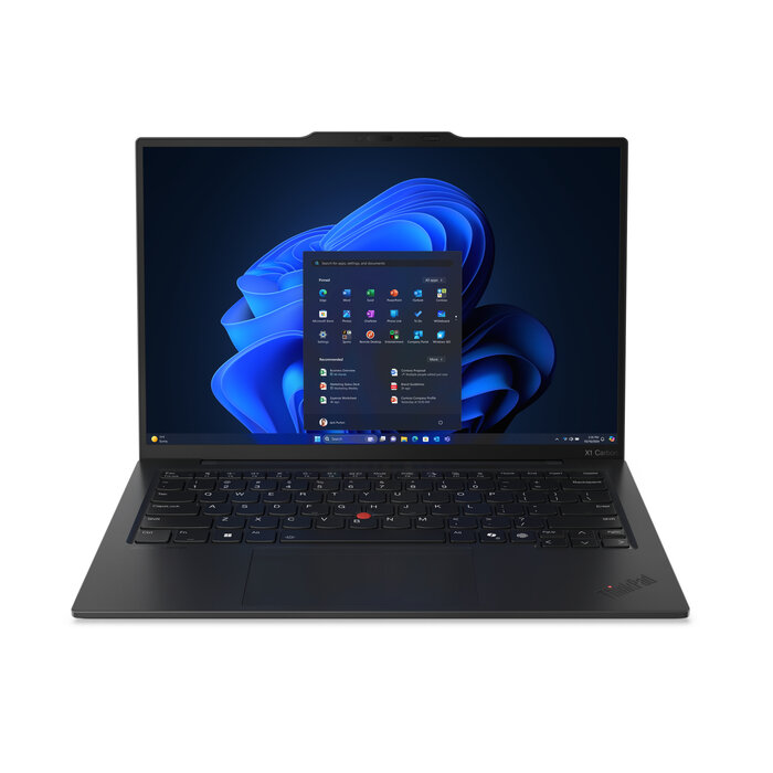 Lenovo Lenovo ThinkPad X1 Carbon Gen 13 Aura Edition Copilot+ PC Intel Core Ultra 5 228V Laptop 35,6 cm (14") WUXGA 32 GB LPDDR5x-SDRAM 512 GB SSD Wi-Fi 7 (802.11be) Windows 11 Pro Engels Zwart