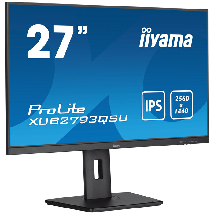 iiyama iiyama XUB2793QSU-B7 computer monitor 68,6 cm (27") 2560 x 1440 Pixels Quad HD LED Zwart