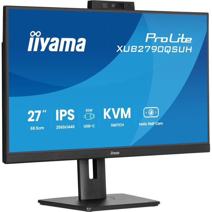 iiyama iiyama ProLite XUB2790QSUH-B2 computer monitor 68,6 cm (27") 2560 x 1440 Pixels Quad HD LED Zwart