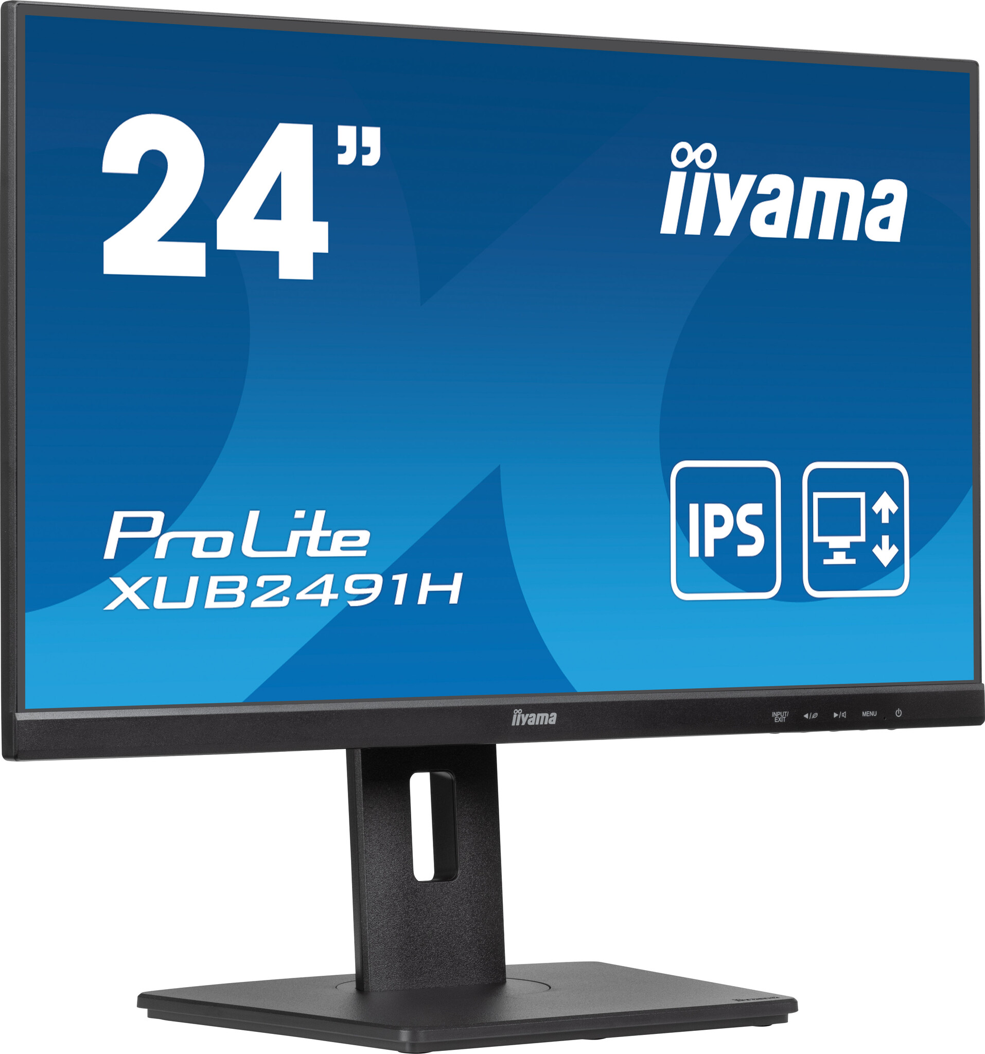iiyama iiyama ProLite XUB2491H-B1 computer monitor 60,5 cm (23.8") 1920 x 1080 Pixels Full HD LED Zwart