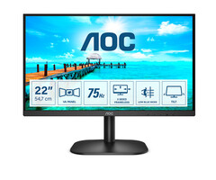 AOC AOC B2 22B2H/EU computer monitor 54,6 cm (21.5") 1920 x 1080 Pixels Full HD LED Zwart