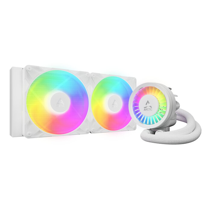 Arctic ARCTIC Liquid Freezer III Pro 280 A-RGB (White) Processor Alles-in-één vloeistofkoeler 12 cm Wit 1 stuk(s)