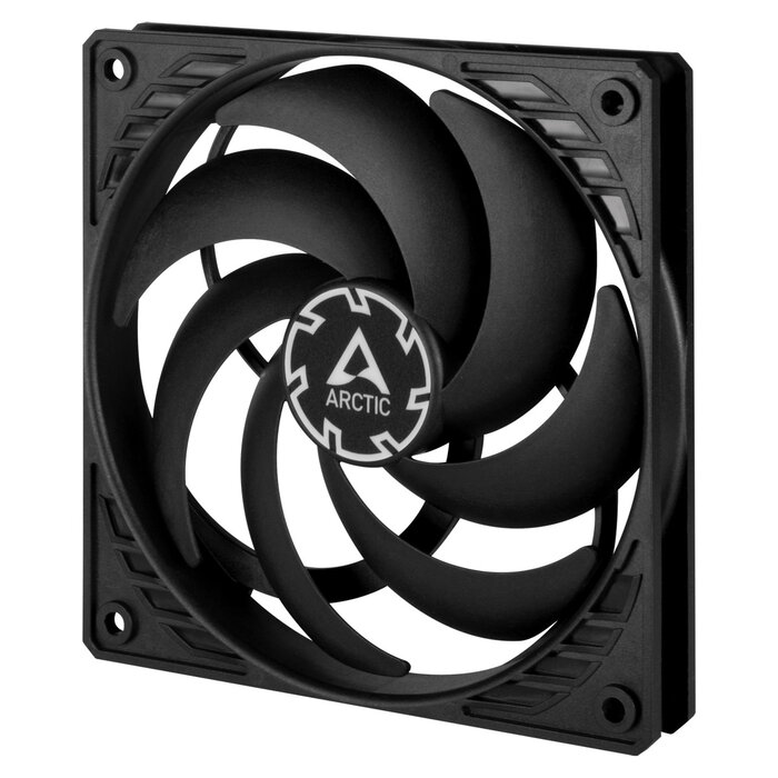 Arctic ARCTIC P12 Slim PWM PST Computer behuizing Ventilator 12 cm Zwart 1 stuk(s)