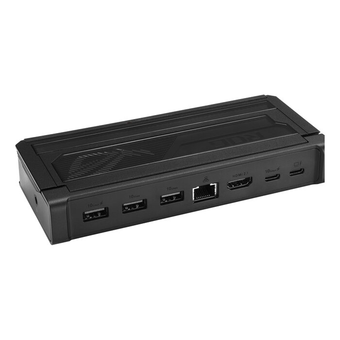 Asus ASUS ROG Bulwark Dock (2025) DG300 dockingstation voor mobiel apparaat Tablet/smartphone/laptop Zwart
