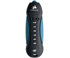 Corsair Corsair Padlock 3 64GB USB flash drive USB Type-A 3.2 Gen 1 (3.1 Gen 1) Zwart, Blauw