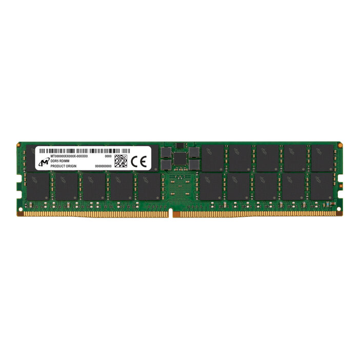 Crucial Micron MTC40F2046S1RC56BR geheugenmodule 64 GB 1 x 64 GB DDR5 288-pin DIMM ECC