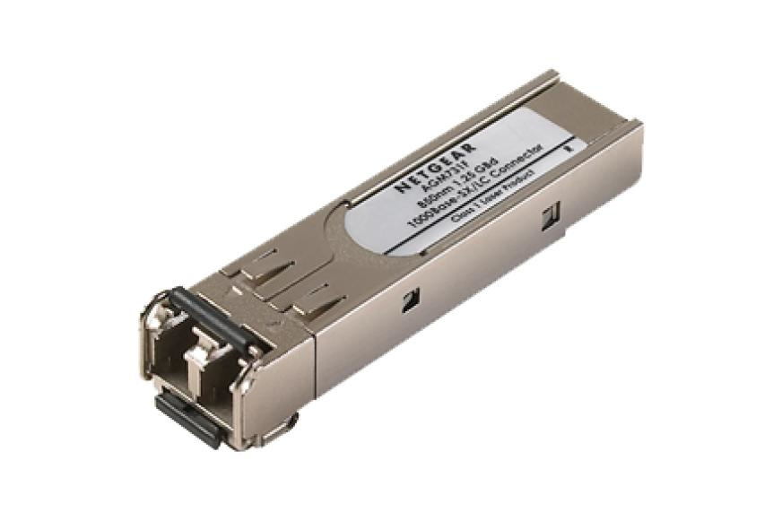 Netgear NETGEAR AGM731F netwerk transceiver module Vezel-optiek 1250 Mbit/s SFP 850 nm
