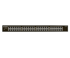 Netgear NETGEAR GS348 Unmanaged Gigabit Ethernet (10/100/1000) 1U Zwart