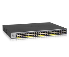 Netgear NETGEAR GS752TP Managed L2/L3/L4 Gigabit Ethernet (10/100/1000) Power over Ethernet (PoE) 1U Zwart