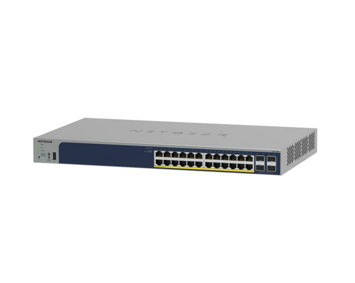 Netgear NETGEAR GS752TPP Managed L2/L3/L4 Gigabit Ethernet (10/100/1000) Power over Ethernet (PoE) Grijs