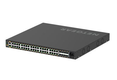 Netgear NETGEAR GSM4248PX Managed L2/L3/L4 Gigabit Ethernet (10/100/1000) Power over Ethernet (PoE) Zwart
