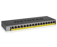 Netgear NETGEAR GS116LP Unmanaged Gigabit Ethernet (10/100/1000) Power over Ethernet (PoE) Zwart