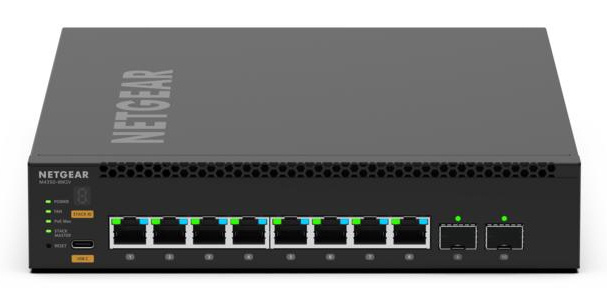 Netgear NETGEAR MSM4310 Managed L3 2.5G Ethernet (100/1000/2500) Power over Ethernet (PoE) 1U Zwart