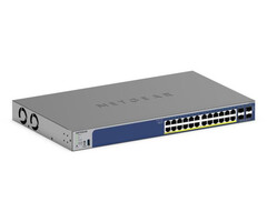 Netgear NETGEAR GS728TXP L2/L3 10G Ethernet (100/1000/10000) Power over Ethernet (PoE) Zwart