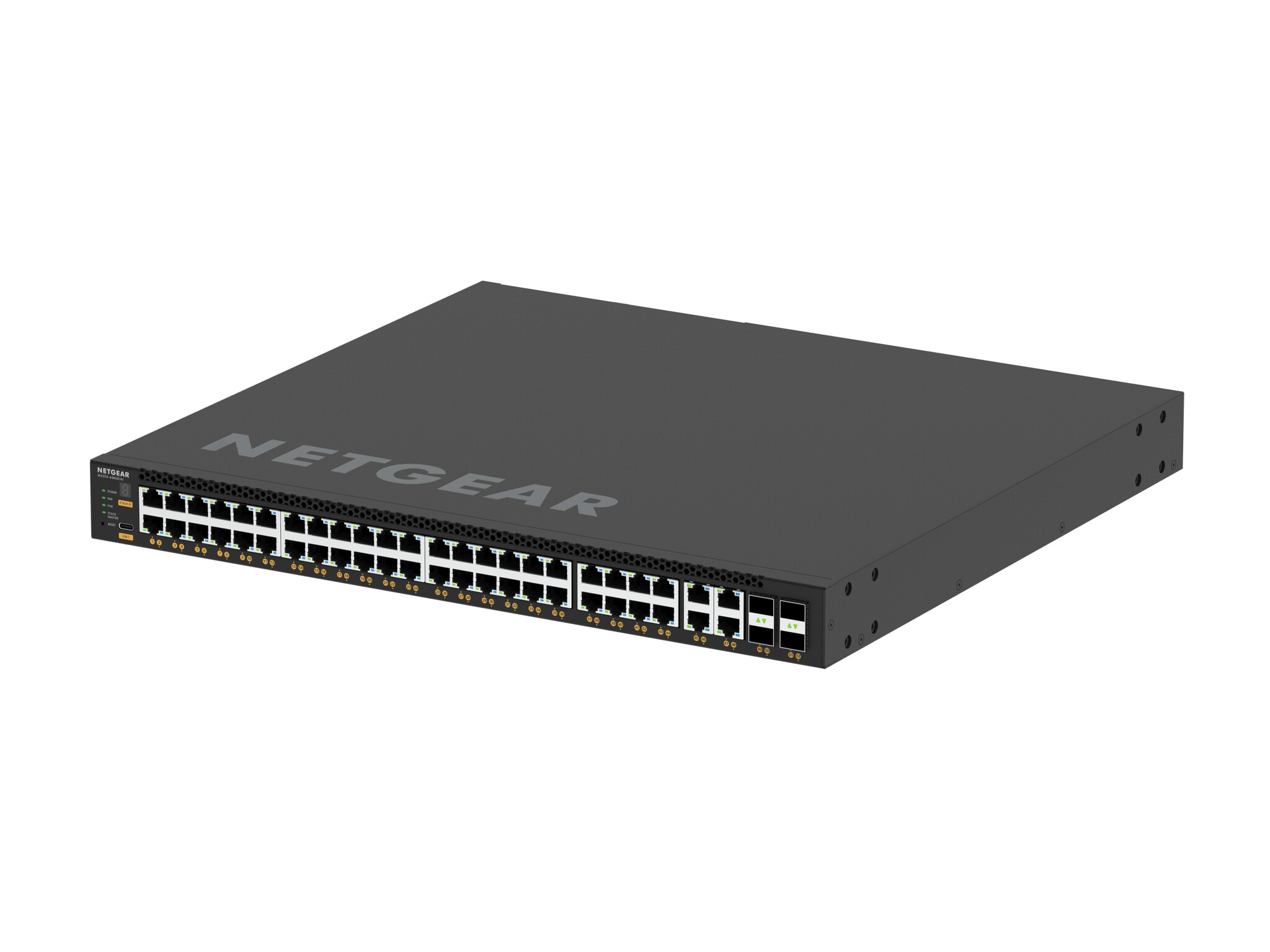 Netgear NETGEAR MSM4352 Managed L3 2.5G Ethernet (100/1000/2500) Power over Ethernet (PoE) 1U Zwart