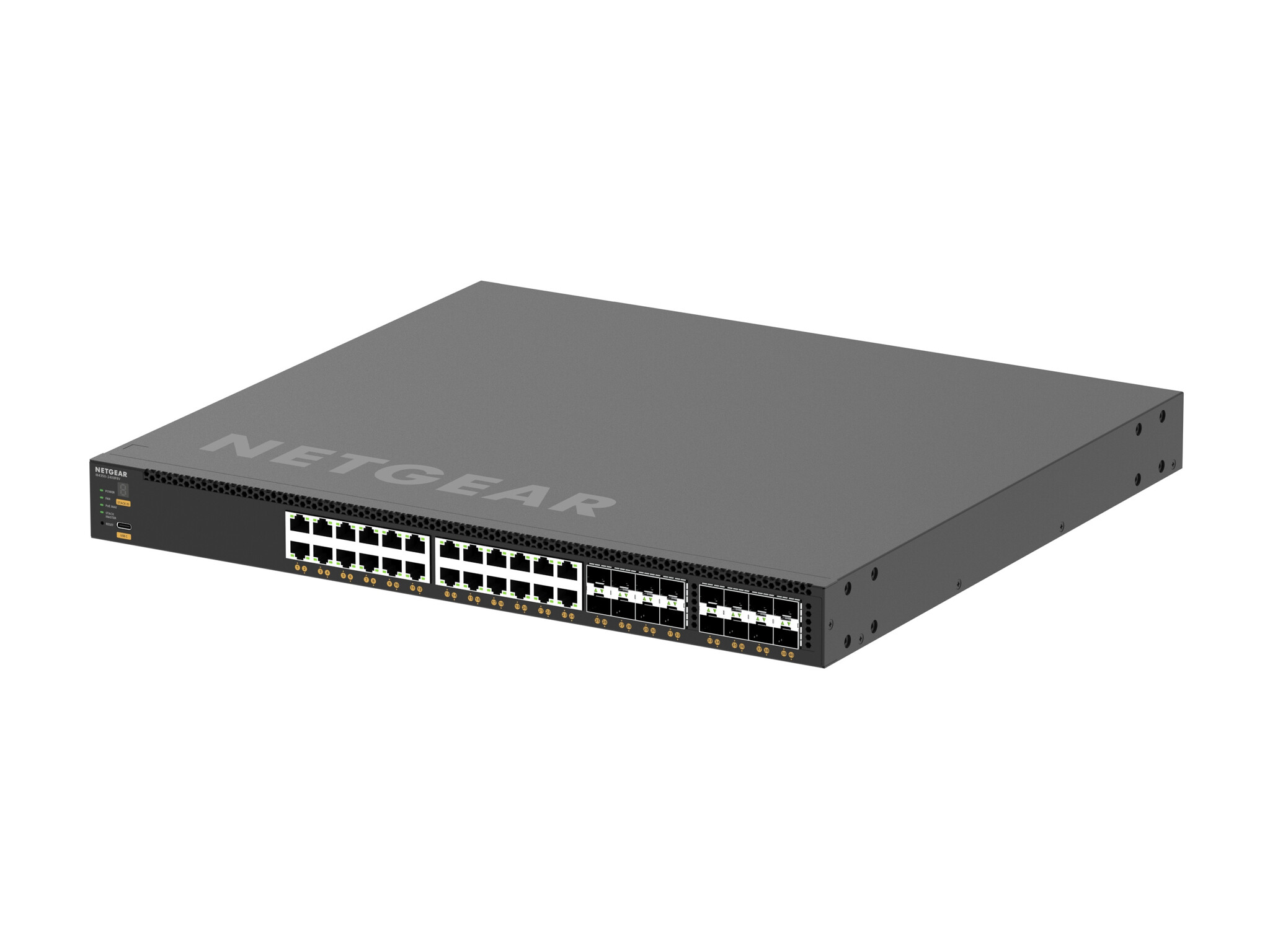 Netgear NETGEAR XSM4340V Managed L3 10G Ethernet (100/1000/10000) Power over Ethernet (PoE) 1U Zwart