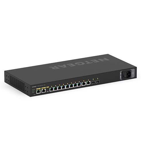 Netgear NETGEAR GSM4212P Managed L2/L3 Gigabit Ethernet (10/100/1000) Power over Ethernet (PoE) 1U Zwart