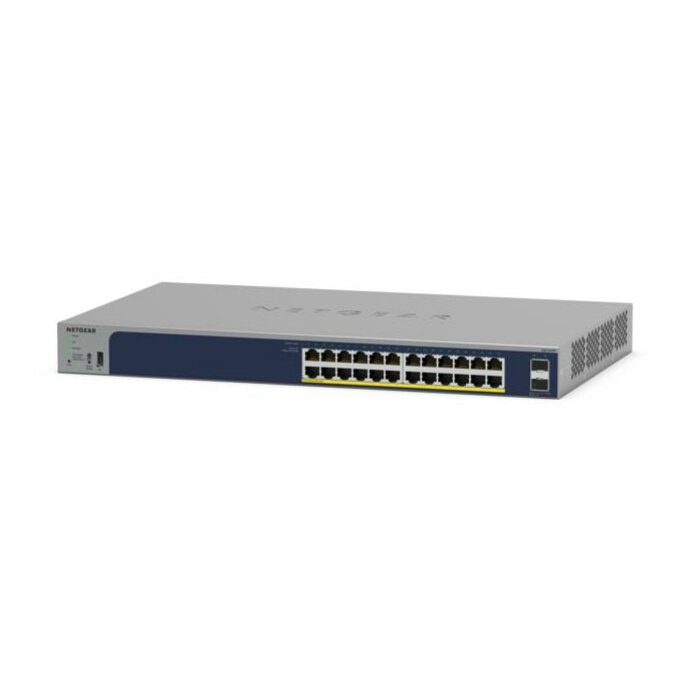 Netgear NETGEAR GS724TPP Managed L2 Gigabit Ethernet (10/100/1000) Power over Ethernet (PoE) Grijs