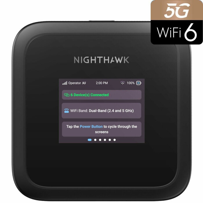 Netgear NETGEAR M3 draadloze router Dual-band (2.4 GHz / 5 GHz) Zwart